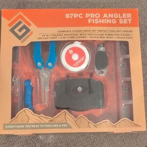 Kohl's Pro Angler Fishing Set - Blue and Red